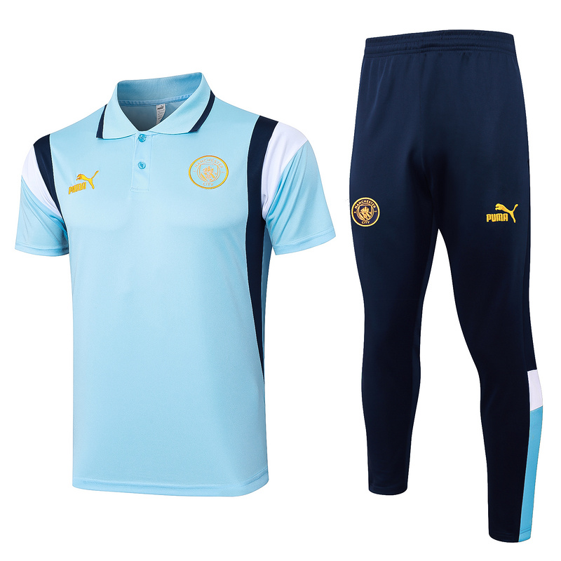 AAA Quality Manchester City 23/24 Light Blue Training Kit Jersey